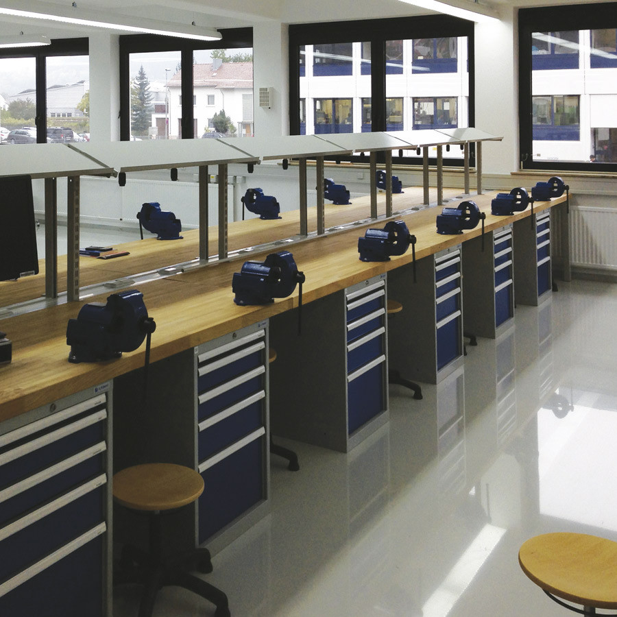 Bancos de trabajo Estándar largo 1250 mm