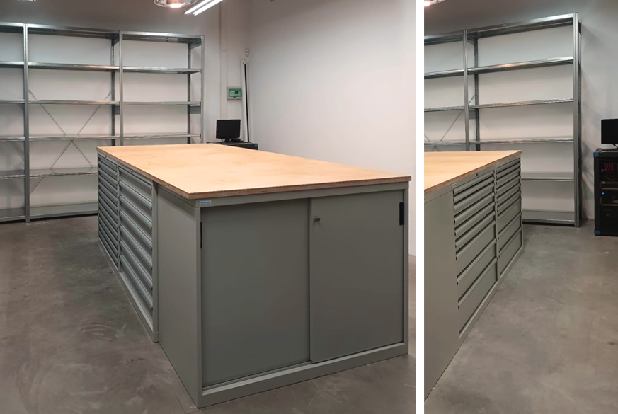 Cajoneras metálicas