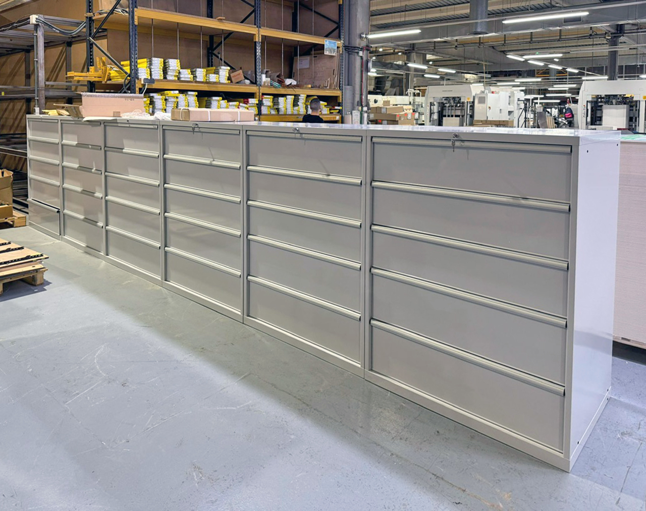 Cajoneras metálicas