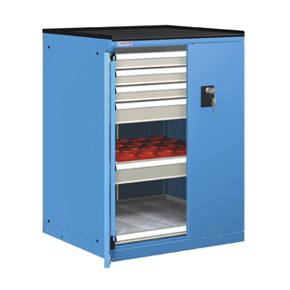 Mobiliario / Cajones metálicos / Cajoneras con puertas