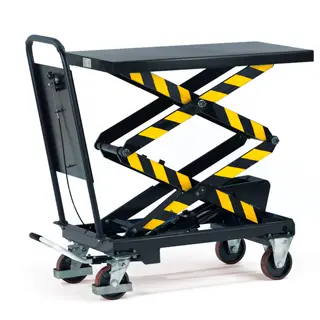 Elevación / Mesas y plataformas elevadoras / Mesas rodantes