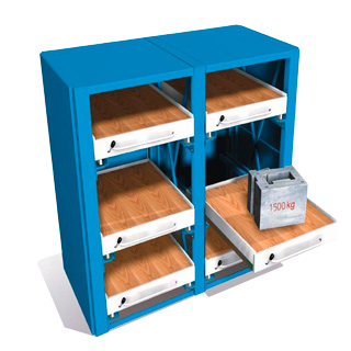 Almacenamiento / Estanterías / De gran carga / Con estantes extraíbles