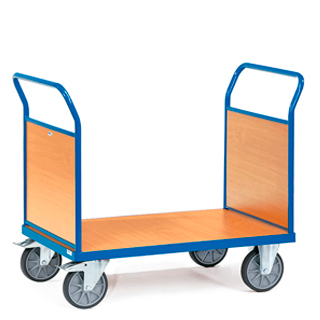 Transporte / Carros / De plataforma / Con Paredes De Madera