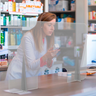 Seguridad y medio ambiente / Cerramientos y protecciones / Medidas de distanciamiento / Mamparas De Metacrilato