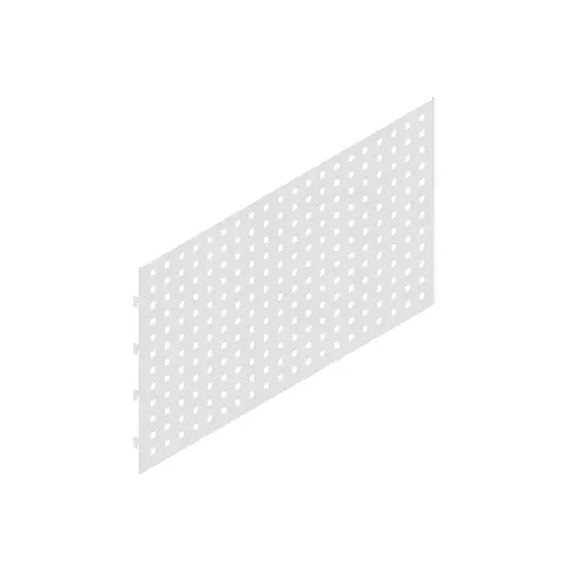 [041114] Panel perforado porta herramientas - Dim.: 625x24x380h mm - Gris ral 7035