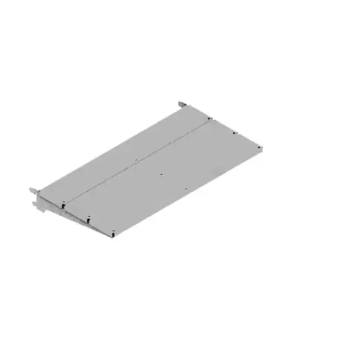 [041119] Estante metálico inclinable - Dim.: 625x321x30h mm - Gris ral 7035
