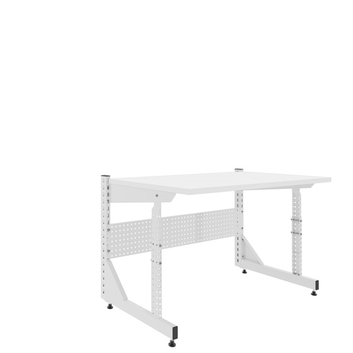 [041460] Estación de trabajo serie Table One a una cara (módulo inicial) - Dim.: 1280x760x760h mm - Gris ral 7035