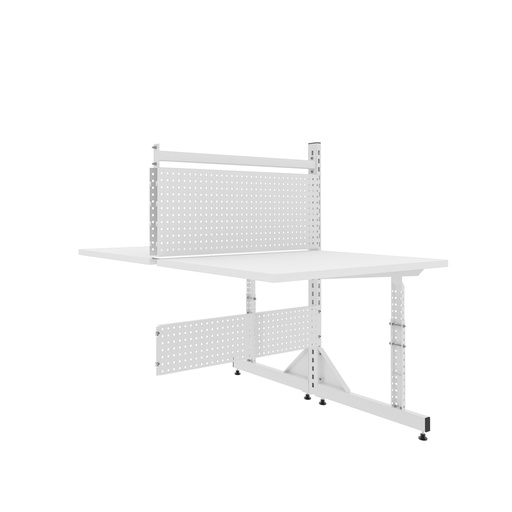 [041475] Estación de trabajo serie Table One a dos caras (módulo adicional) - Dim.: 1000x1460x1300h mm - Gris ral 7035