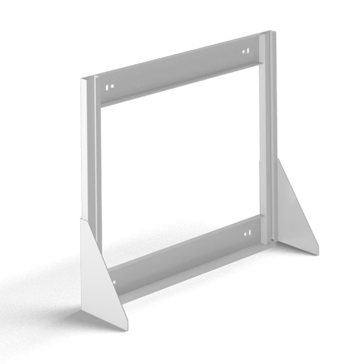 [042464] Soporte expositor metálico de sobremesa para cajones Unibox (sin cajones) - Dim.: 600x183x500h mm - Gris ral 7035