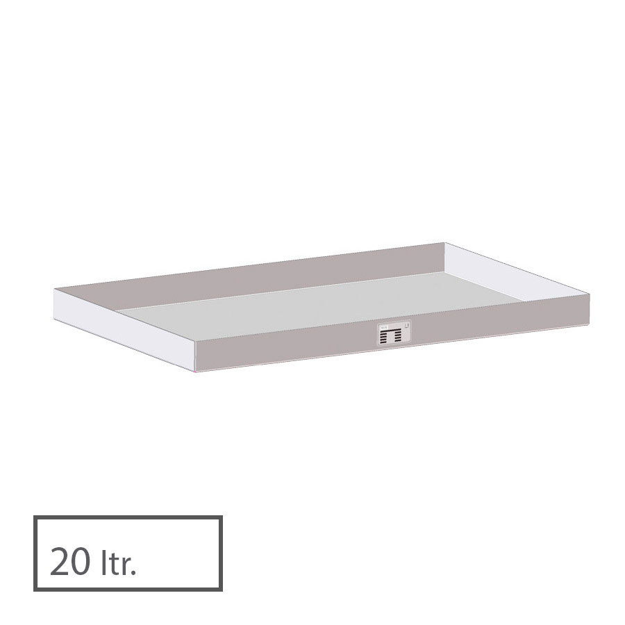 [043301] Cubeta colectora 20 l - Dim.: 940x370x60h mm - acero inoxidable
