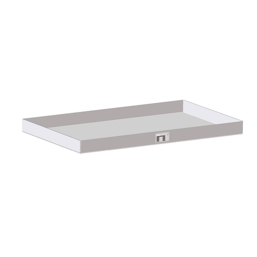 [043304] Cubeta colectora 40 l - Dim.: 1390x600x60h mm - acero inoxidable