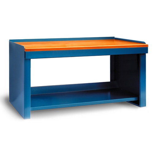 [043609] Banco de trabajo para grandes cargas (grueso chapa 2 mm) - Dim.: 2000x800x900h mm - Azul ral 5019