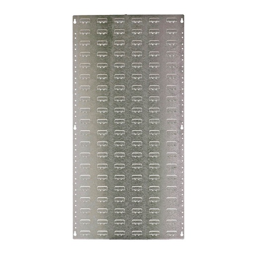 [043919] Pared lateral ranurado para cajas de estantería industrial - Dim.: 600x18x1000h mm - Galvanizado