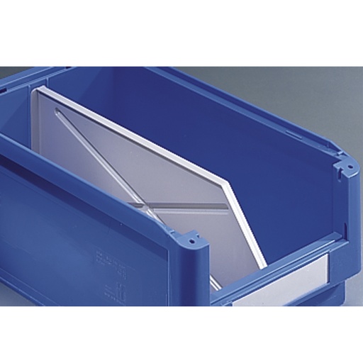 [044001] Pack de 10 Divisores longitudinales plásticos para caja con abertura frontal Openbox SK - Dim.: 5x447x175h mm