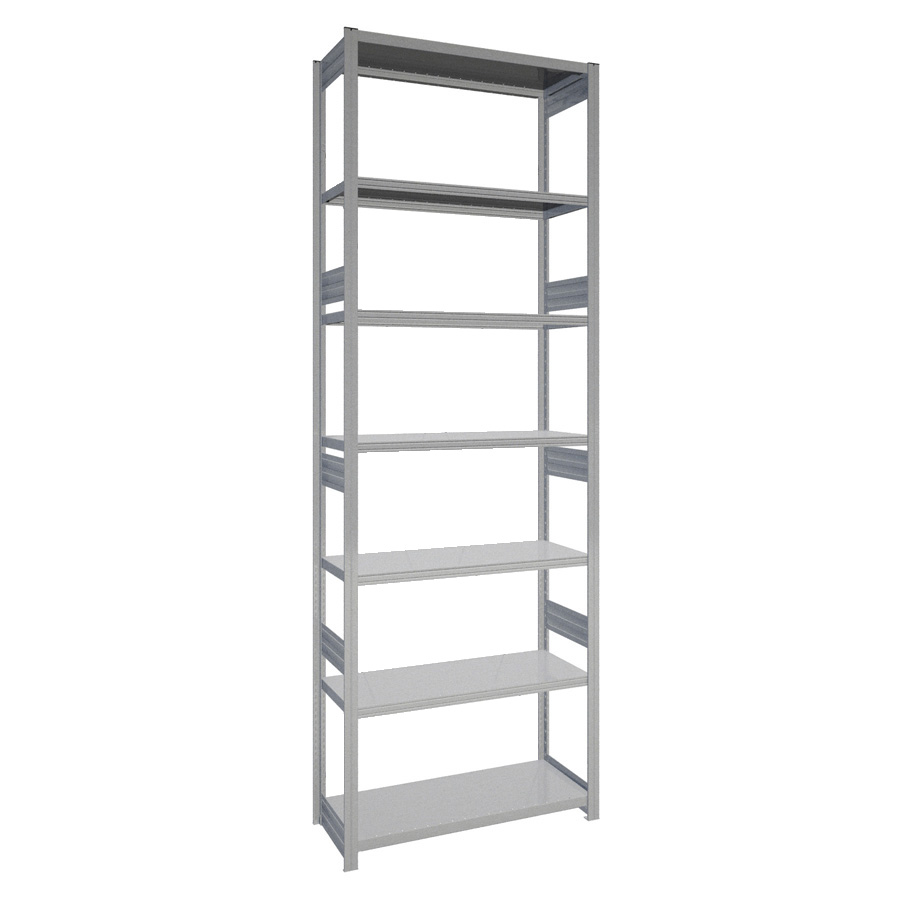 [044218] Estantería industrial con 7 estantes de carga 300 kg - Dim.: 1058x424x3000h mm - Galvanizado