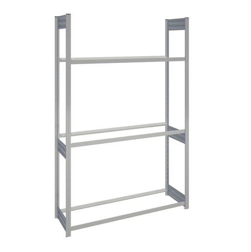 [044232] Estantería para neumáticos con 3 estantes - Dim.: 1358x524x2000h mm - Galvanizado