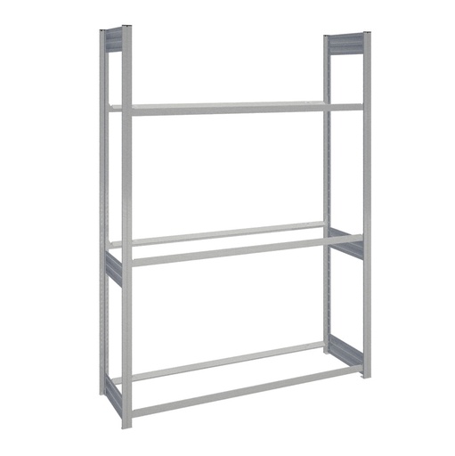 [044238] Estantería para neumáticos con 3 estantes - Dim.: 1558x524x2000h mm - Galvanizado
