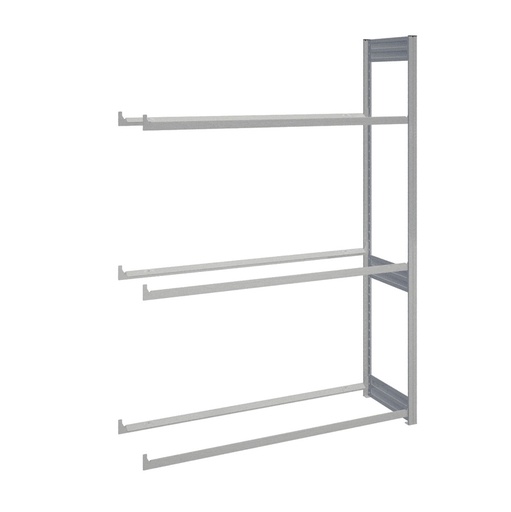 [044239] Módulo adicional de estantería para neumáticos con 3 estantes - Dim.: 1508x524x2000h mm - Galvanizado