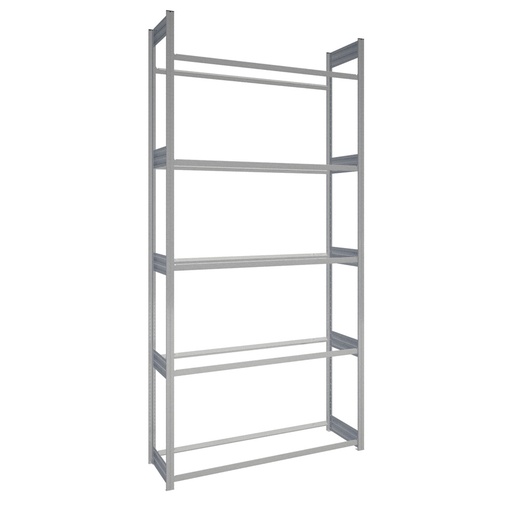 [044242] Estantería para neumáticos con 5 estantes - Dim.: 1558x524x3000h mm - Galvanizado