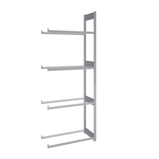 [044247] Módulo adicional de estantería para neumáticos con 4 estantes - Dim.: 1008x524x2500h mm - Galvanizado