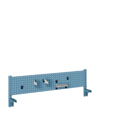 [044900] Panel vertical para banco de trabajo - Dim.: 1500x327h mm - Azul ral 5012