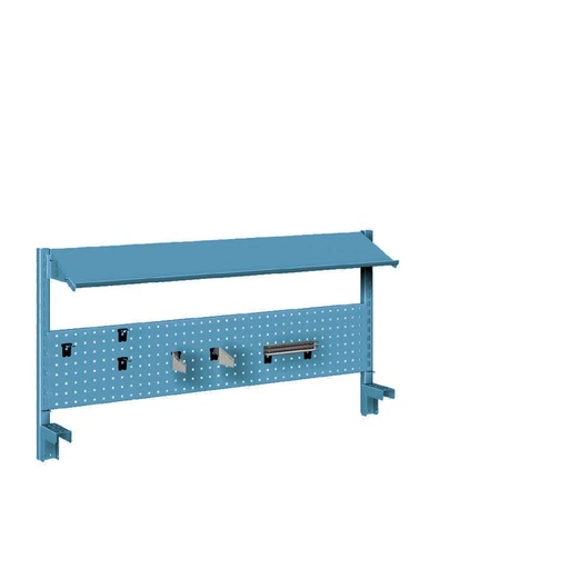 [044902] Panel vertical para banco de trabajo - Dim.: 1500x631h mm - Azul ral 5012