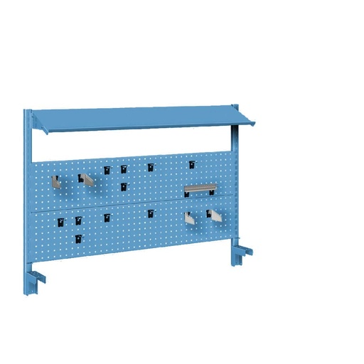 [044907] Panel vertical para banco de trabajo - Dim.: 1500x935h mm - Azul ral 5012