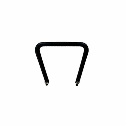 [045112] Reposa-brazos de polipropileno para silla de colectividades - Negro