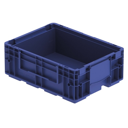 [045396] Caja plástica Eurobox para el sector automoción serie KLT-R de fondo reforzado - Dim.: 400x300x147,5h mm - Azul oscuro
