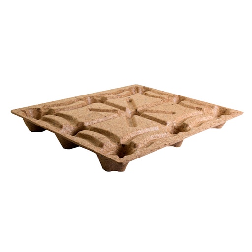 [045586] Palet de madera de fibra prensada - Dim.: 1200x1000x135h mm - Americano