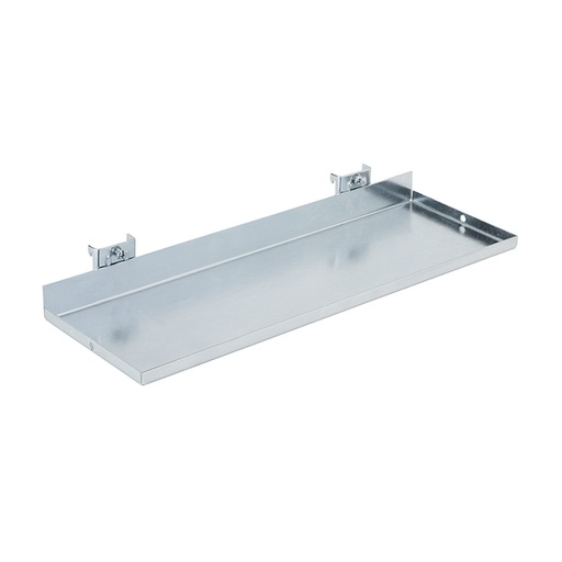 [045875] Bandeja porta herramientas para panel perforado - Dim.: 350x120 mm - Acero cincado
