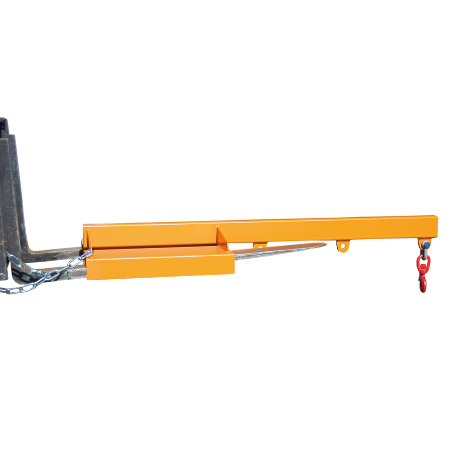 [046854] Brazo con gancho para carga y elevación mediante carretilla y apilador - Dim.: 610x1550x210h mm - Acero pintado
