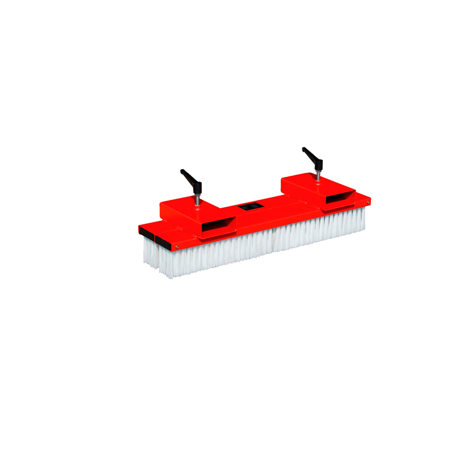 [047039] Escoba para pinzas de carretilla elevadora - Dim.: 1000x305x235h mm - Rojo ral 3000