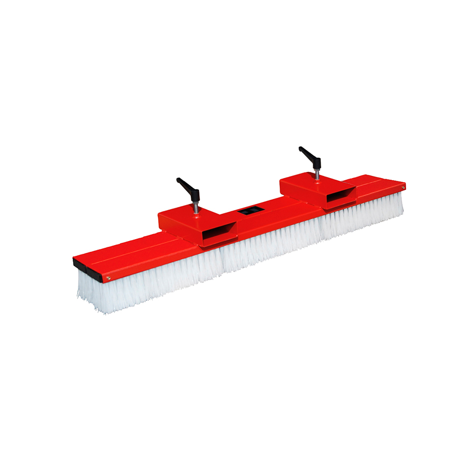 [047040] Escoba para pinzas de carretilla elevadora - Dim.: 1500x305x235h mm - Rojo ral 3000