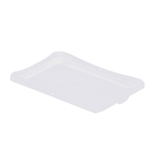 [047466] Tapa para caja de plástico transparente con cierre mediante click - Dim.: 300x200 mm - Translúcido