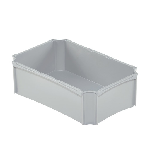 [047496] Caja plástica divisoria para cajas serie Basicline - Dim.: 276x177x85h mm - Gris claro