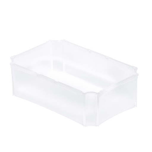 [047500] Caja plástica divisoria transparente para cajas serie Basicline - Dim.: 276x177x85h mm - Translúcido