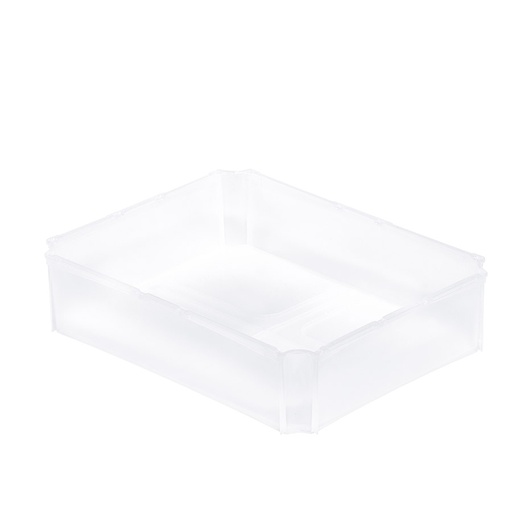 [047502] Caja plástica divisoria transparente para cajas serie Basicline - Dim.: 355x276x85h mm - Translúcido