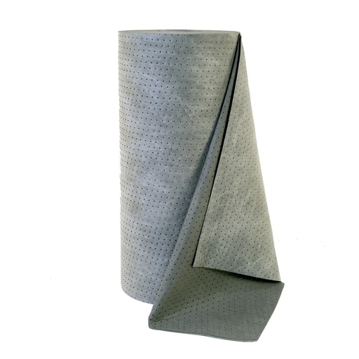 [048073] Alformbra absorbente absorbente universal para la recogida de vertidos - Dim.: 1x88 m - Gris