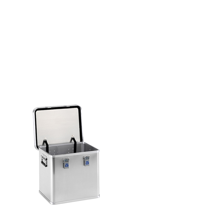 [048346] Arcón de aluminio con tapa, cierres de palanca y asas integradas - Dim.: 457x370x398h mm - Aluminio.