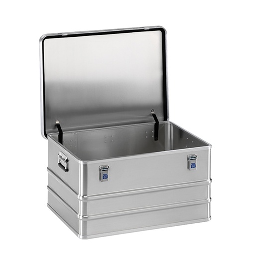 [048347] Arcón de aluminio con tapa, cierres de palanca y asas integradas - Dim.: 743x533x430h mm - Aluminio.