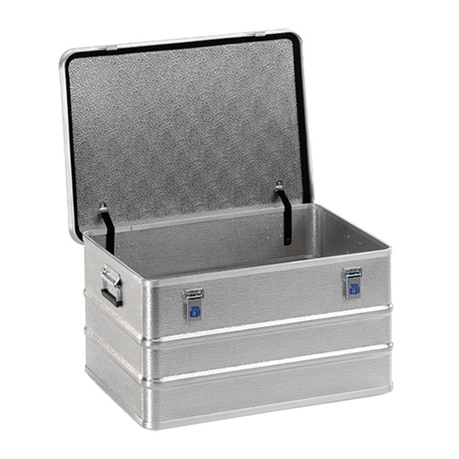 [048362] Arcón de aluminio con tapa, cierres de palanca y asas integradas - Dim.: 721x521x380h mm - Aluminio