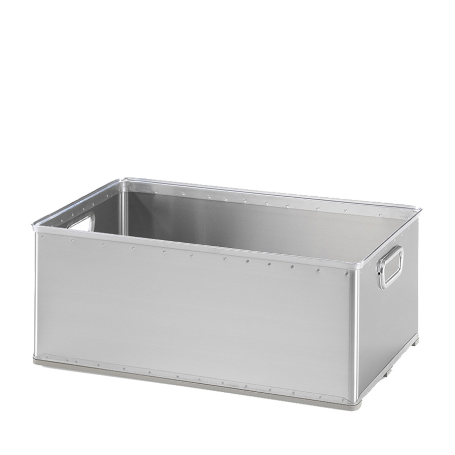 [048629] Caja metálica de aluminio - Dim.: 703x436x270h mm - Aluminio