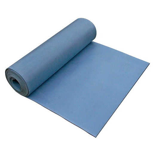 [048848] Rollo de alfombra aislante para la protección de descargas eléctricas - Dim.: 1x10 m - Gris