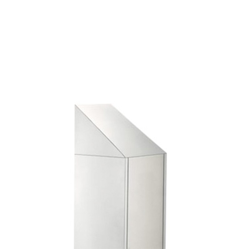 [048858] Techo inclinado metálico para taquilla de 1 cuerpo - Dim.: 415x460x300h mm - Gris ral 7035