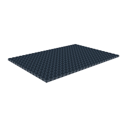 [048954] Alfombra de caucho para máquina herramienta - Dim.: 500x1000x22h mm - Negro