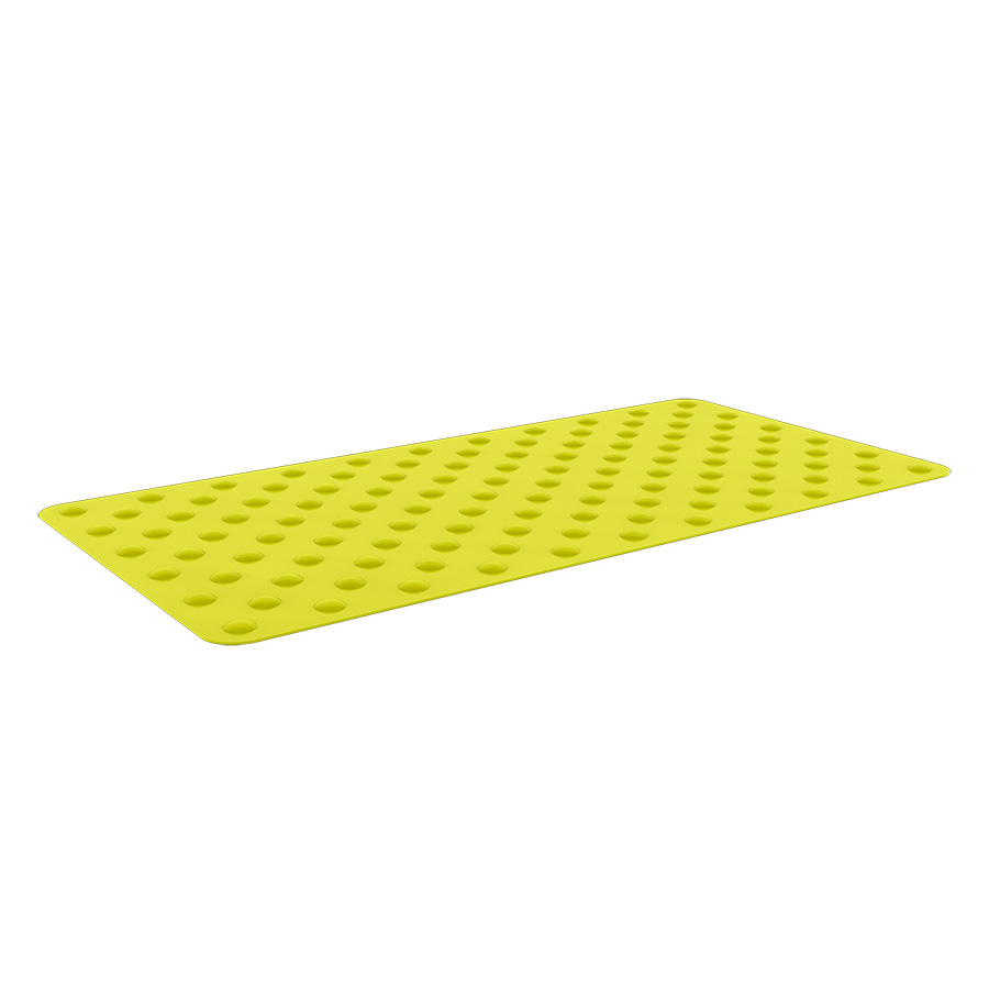 [049001] Alfombra de caucho para aviso de peligro cercano - Dim.: 420x800x7h mm - Amarillo