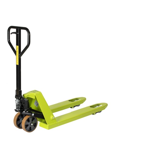 [049277] Transpaleta manual estándar - Dim. palas 800x525 mm - Carga 2500 kg - Verde Pantone 382C