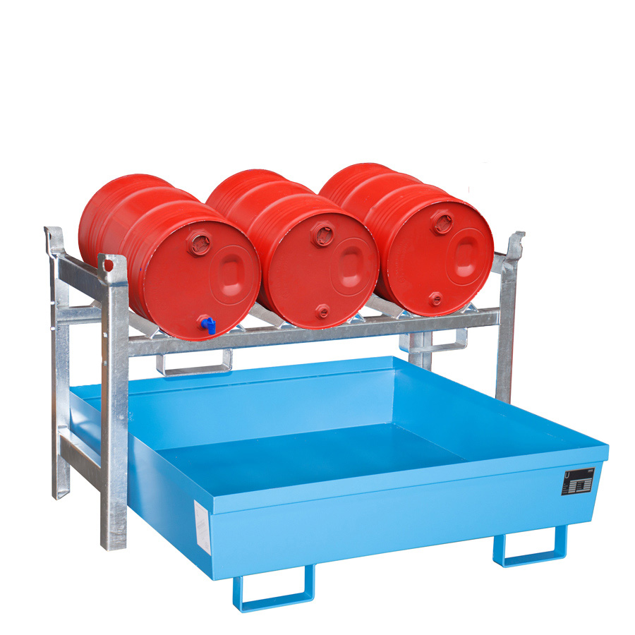 [050301] Estantería para el almacenamiento y trasvase de líquidos - 1350x1200x850h mm - Galvanizado