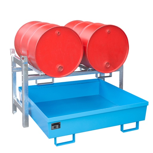 [050302] Estantería para el almacenamiento y trasvase de líquidos - 1350x1200x850h mm - Galvanizado